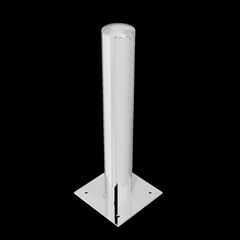  Absperrpfosten Ø 89 mm bis Ø 273 mm Schake Stahlrohrpoller Ø 152 x 3,2, 1000mm, blank 12450594